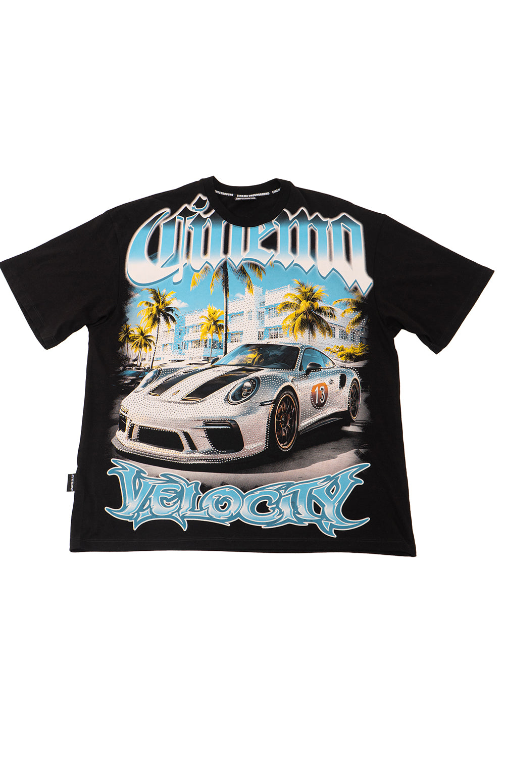 Camiseta over RUSH CINEMA