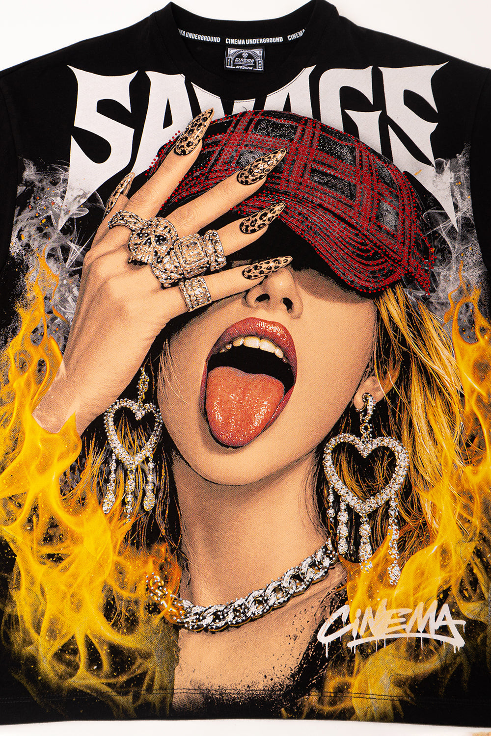 Camiseta over SAVAGE