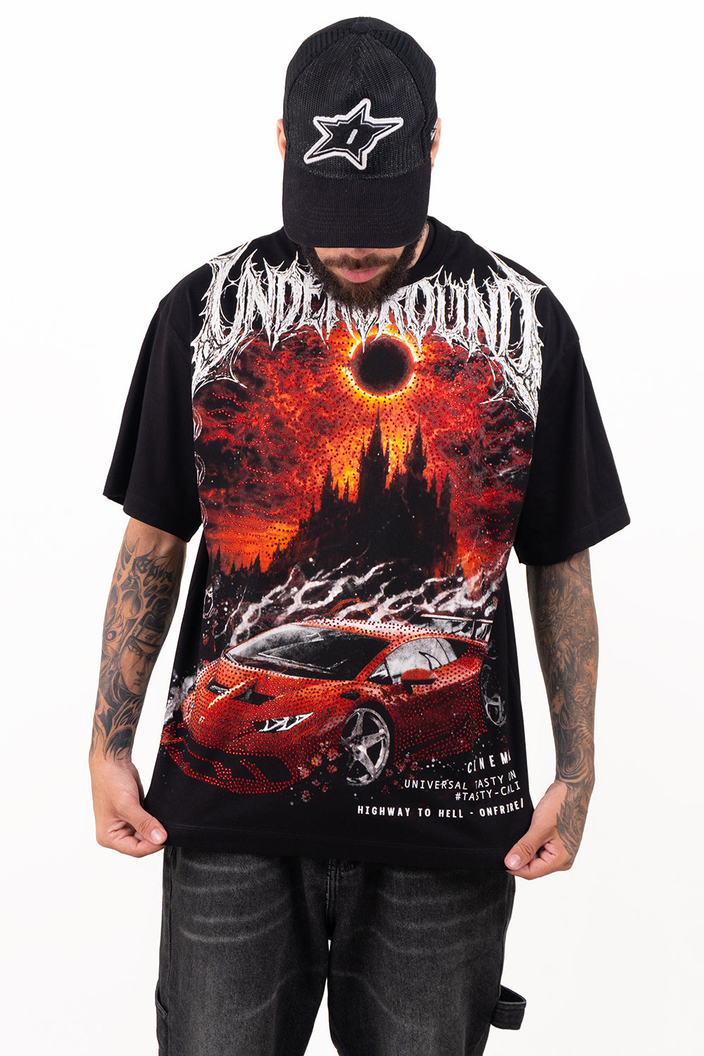Camiseta over HELL RACER