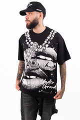 Camiseta over CROSS-MOUTH