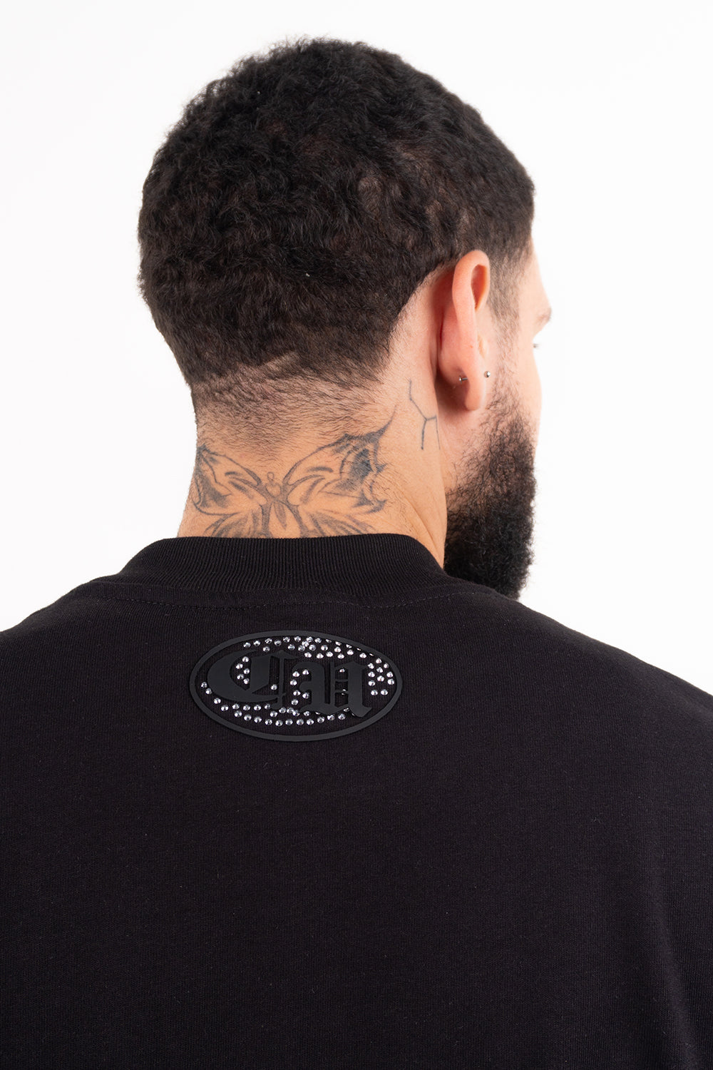 Camiseta basica GOTHIC TIME piedra plateada