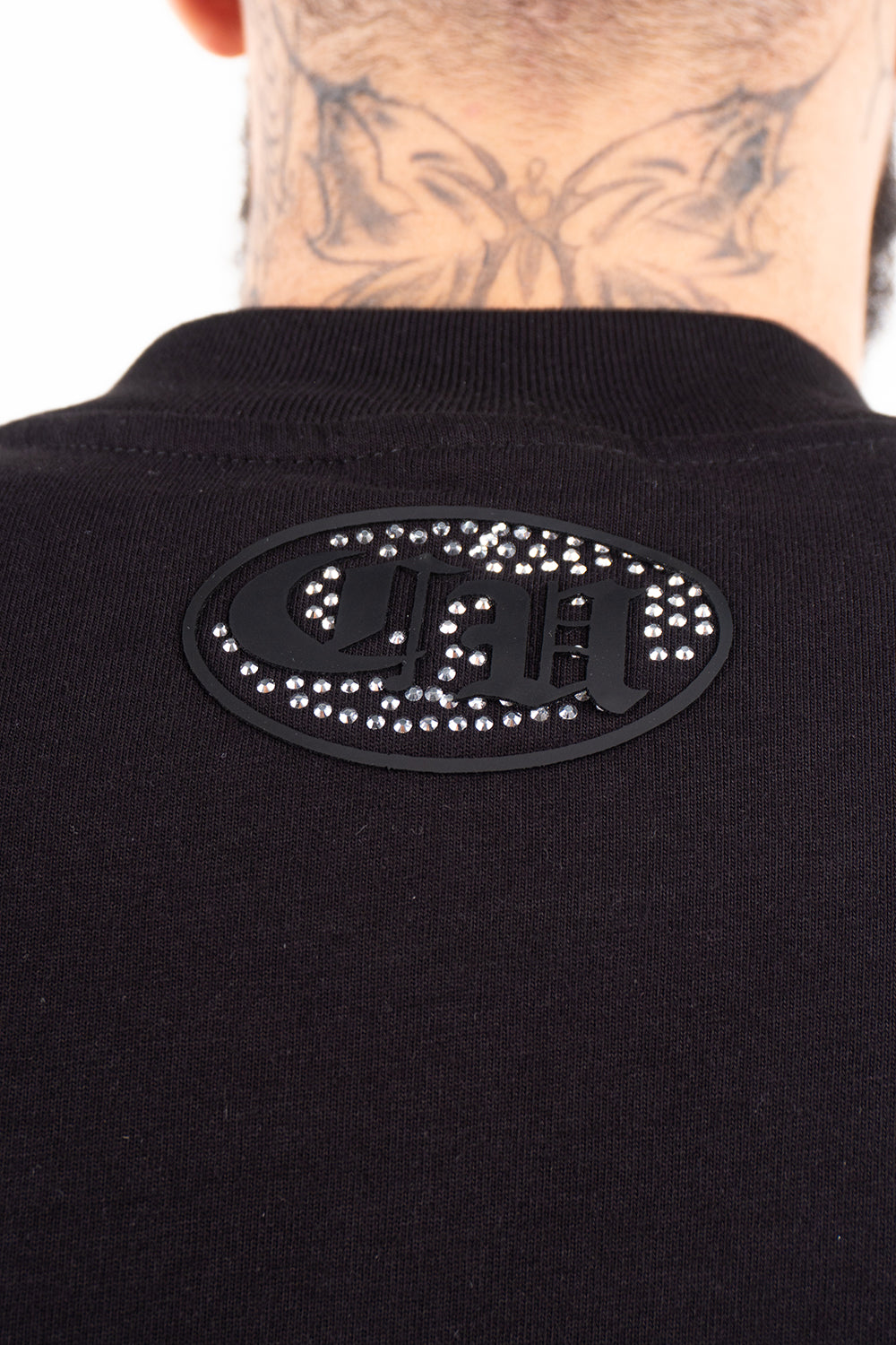 Camiseta basica GOTHIC TIME piedra plateada