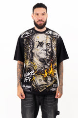 Camiseta over DOLLAR FIRE