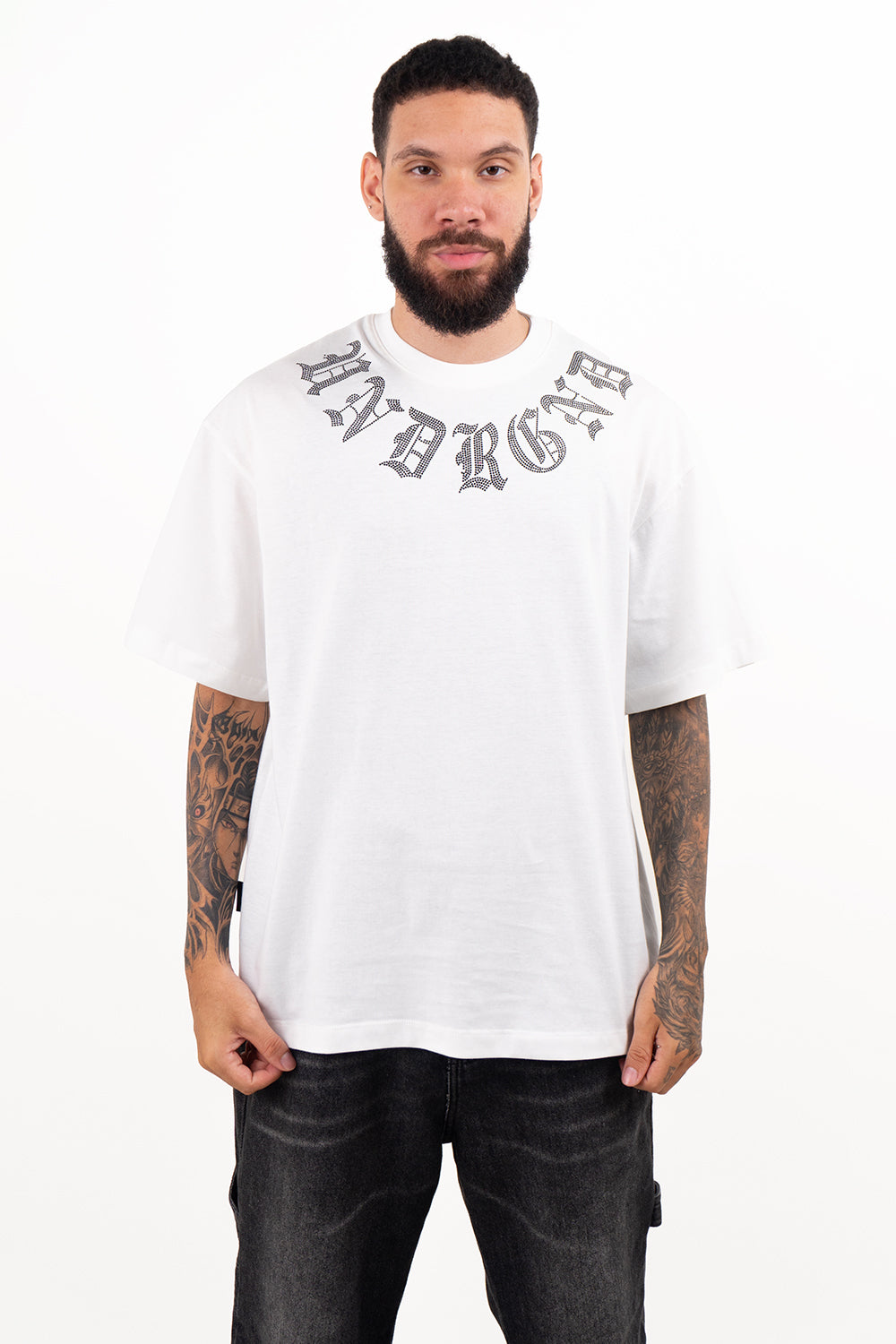 Camiseta over TEN OFF Ivory