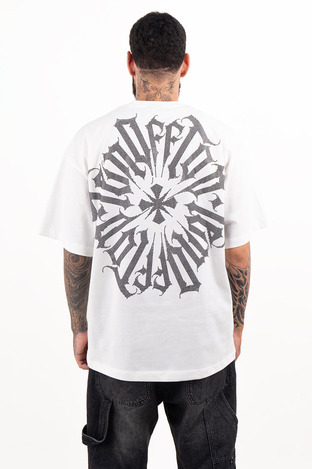 Camiseta over TEN OFF Ivory