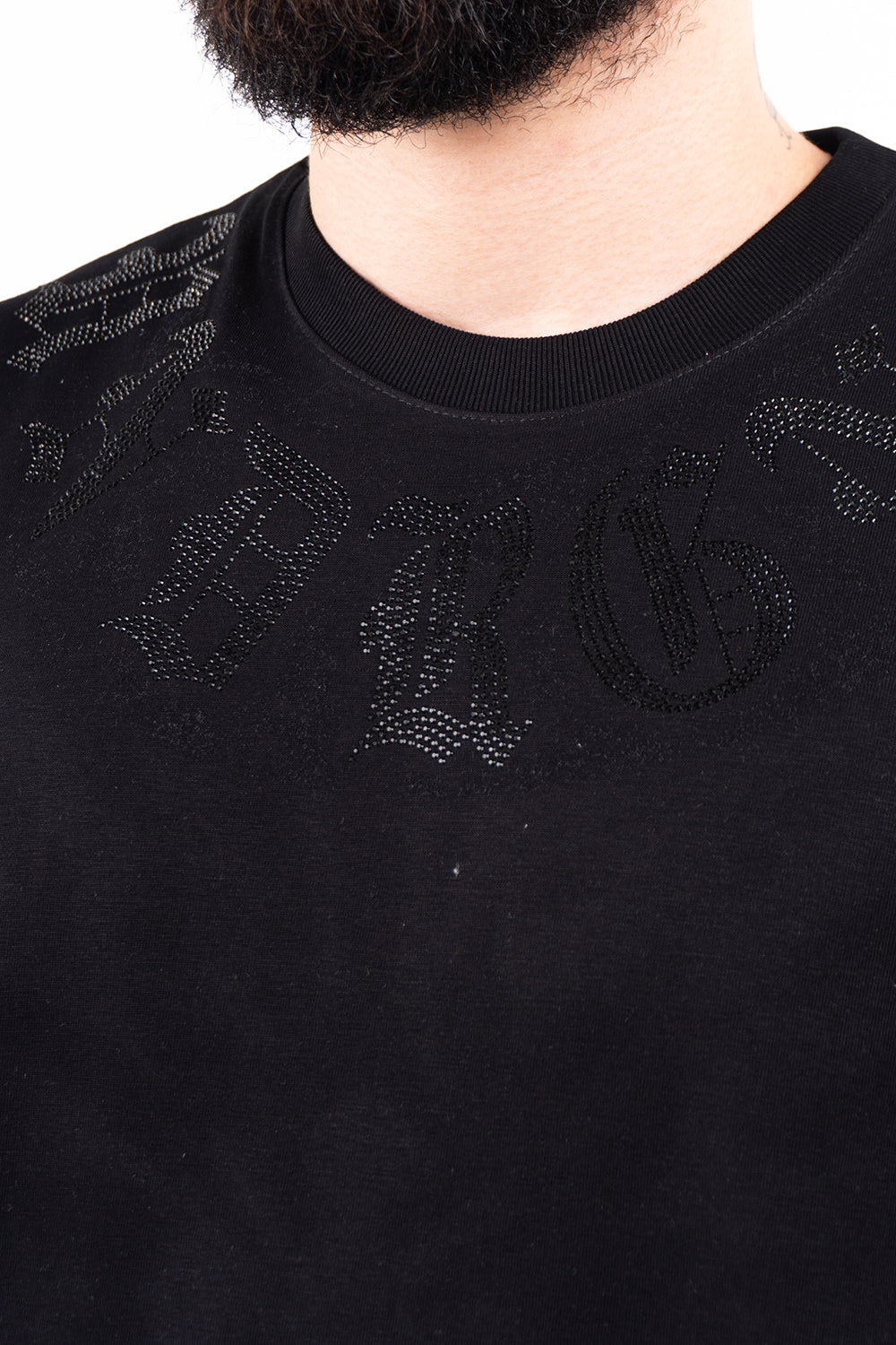Camiseta over TEN OFF negro/negro