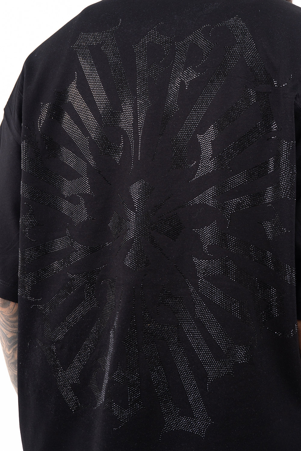 Camiseta over TEN OFF negro/negro
