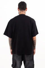 PACK X3-CAMISETAS BÁSICAS OVERSIZE -NEGRA