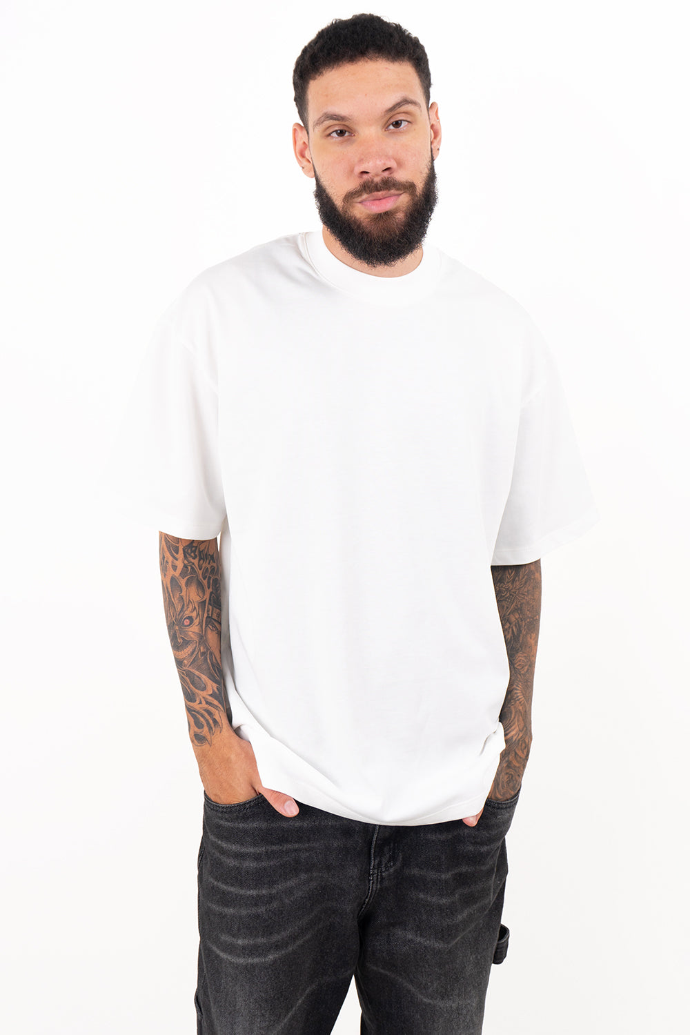 Camiseta basica C.U Ivory