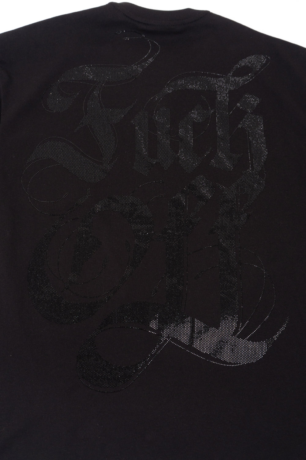 Camiseta over FUCK OFF p. negra