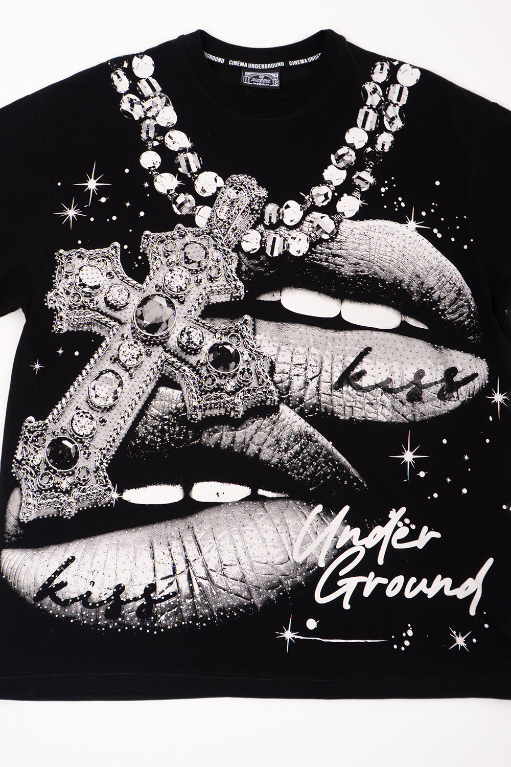 Camiseta over CROSS-MOUTH