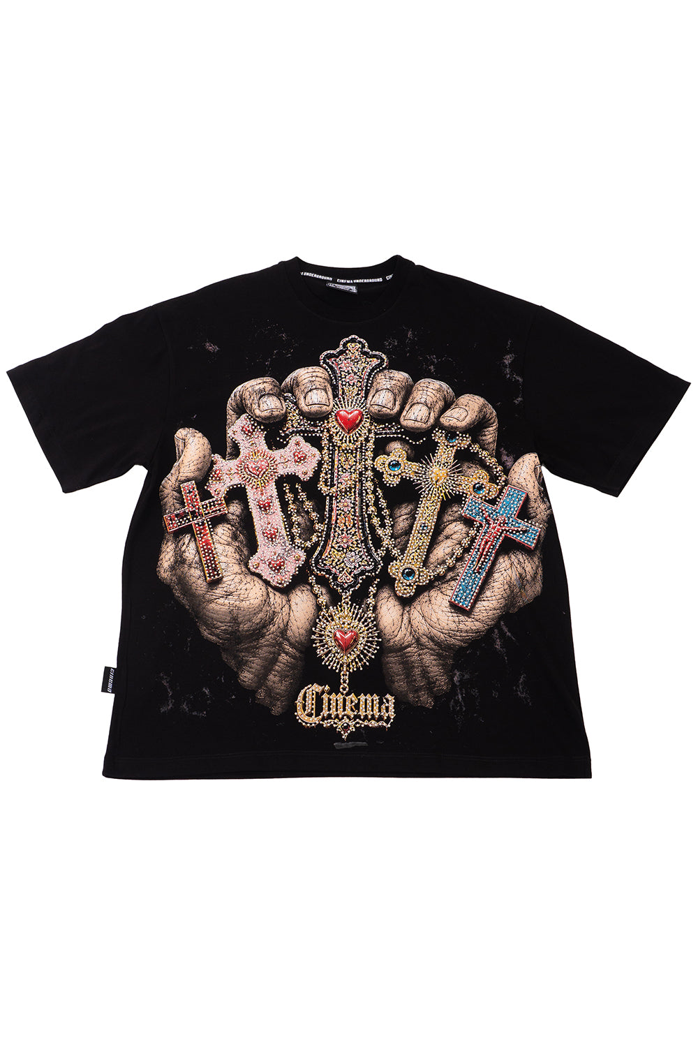 Camiseta over GOD WRITES