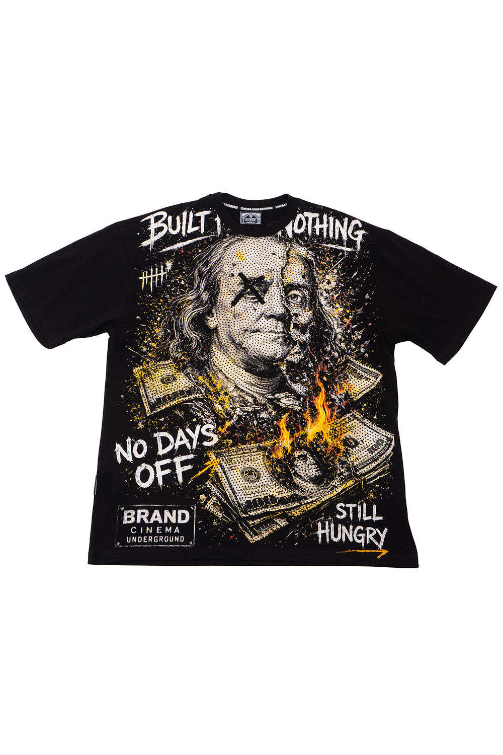 Camiseta over DOLLAR FIRE