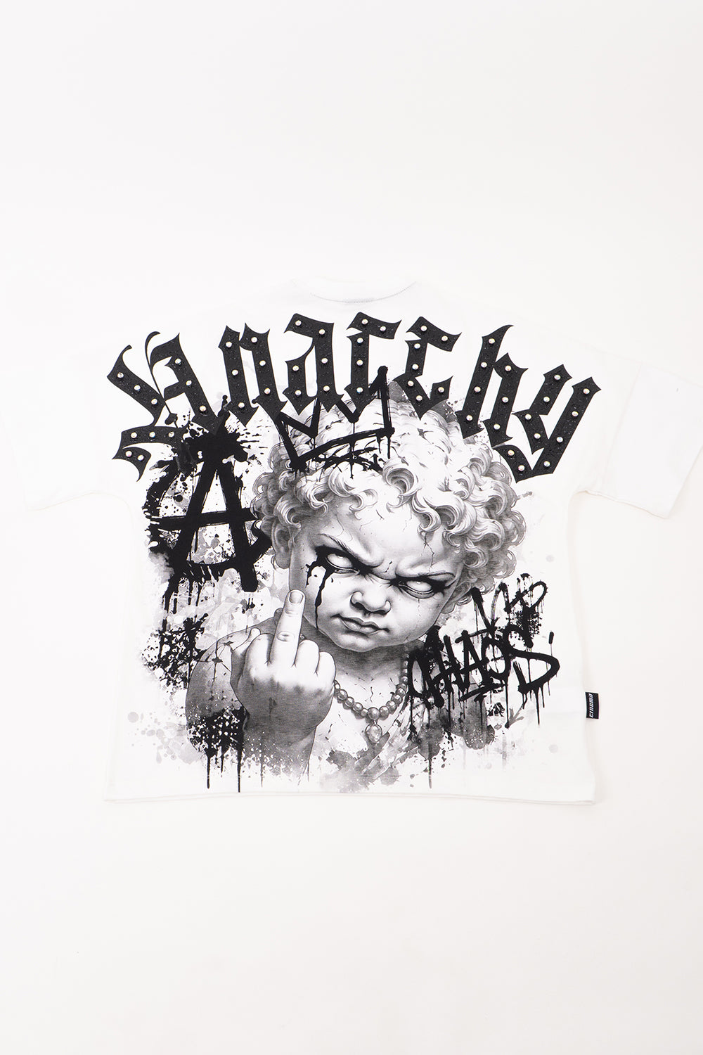 Camiseta over con taches ANARCHY