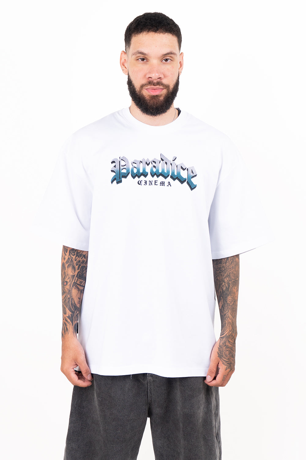 Camiseta over con taches GODSPLAN