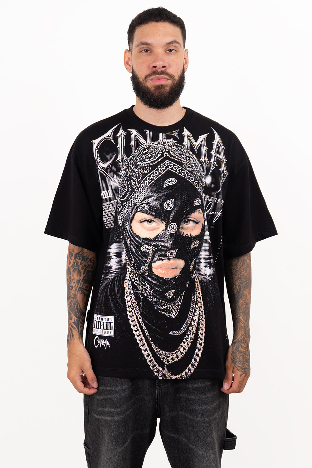 Camiseta over REBEL GIRL