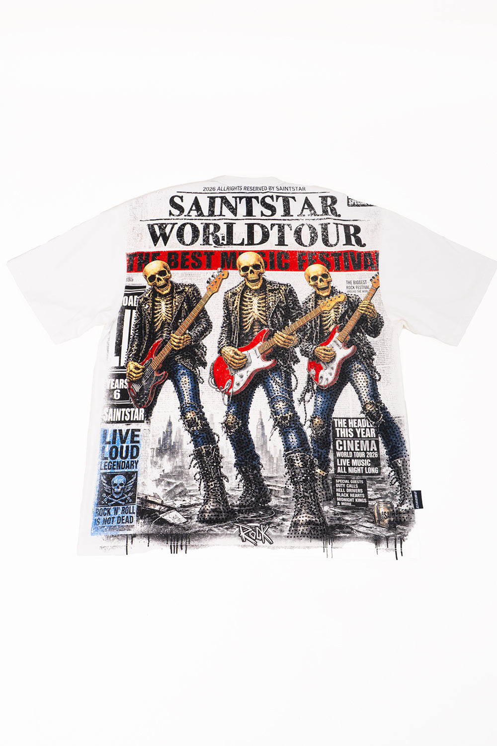 Camiseta over WORLD TOUR