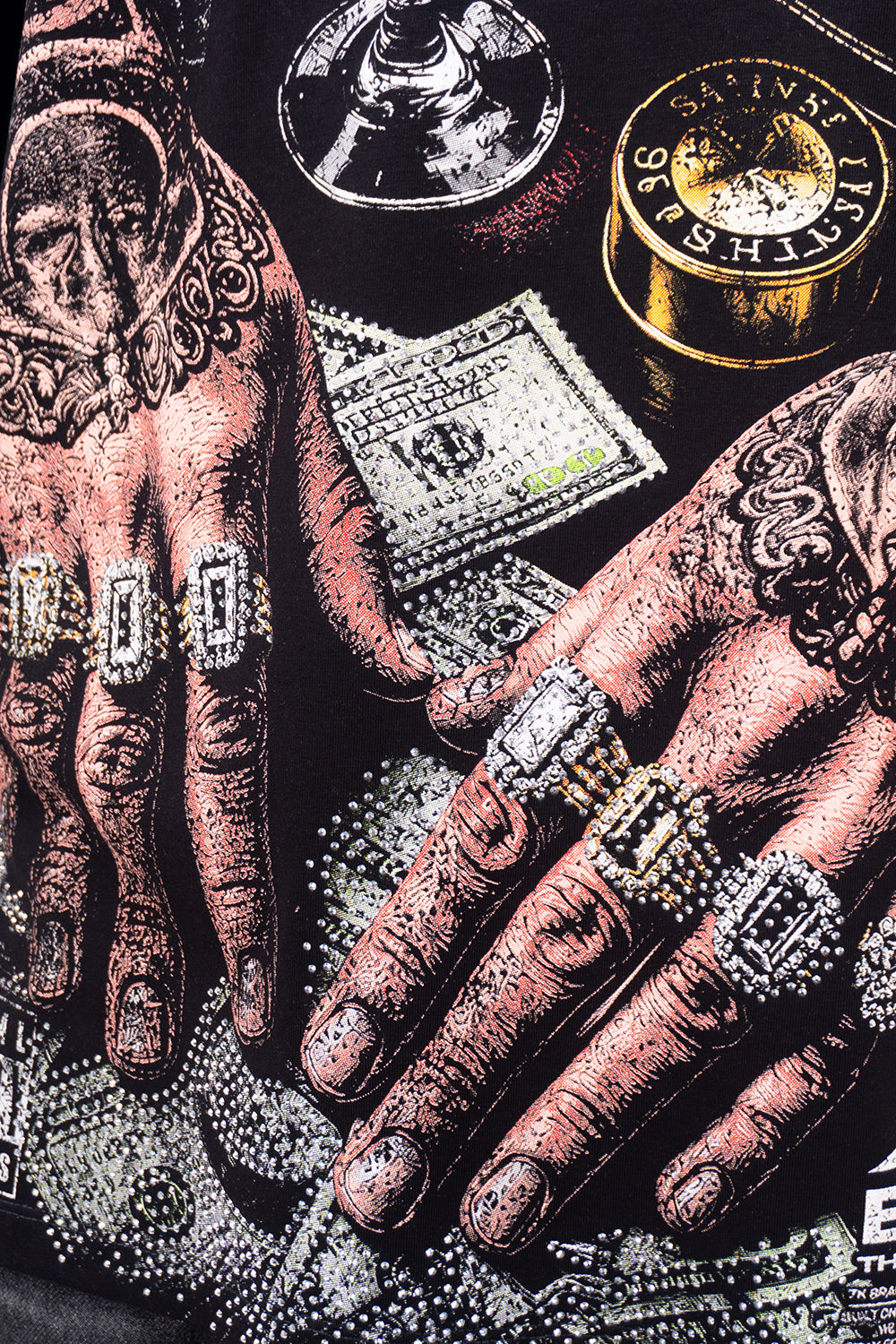 Camiseta over BRAND MONEY