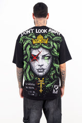 Camiseta over DON´T LOOK