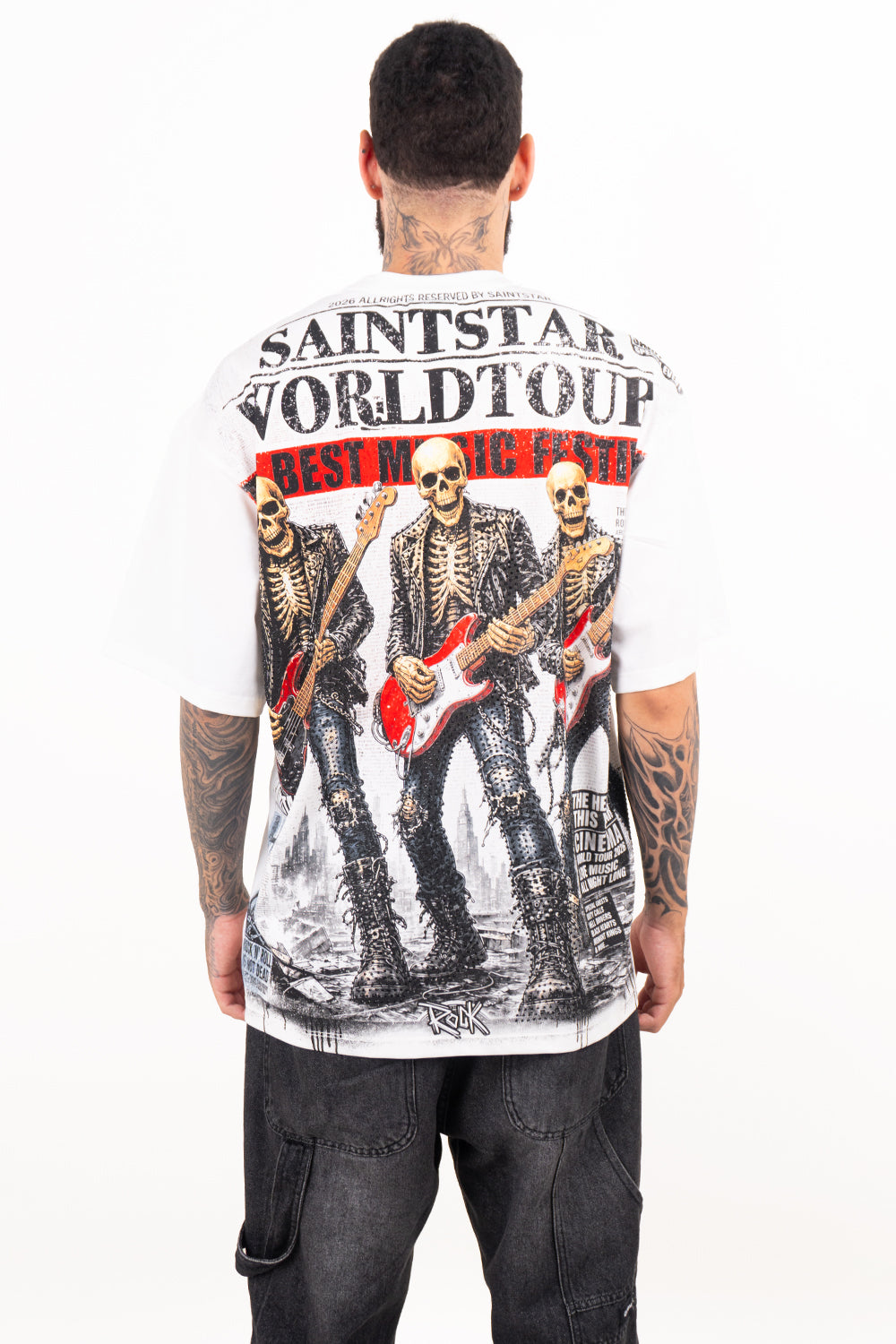 Camiseta over WORLD TOUR