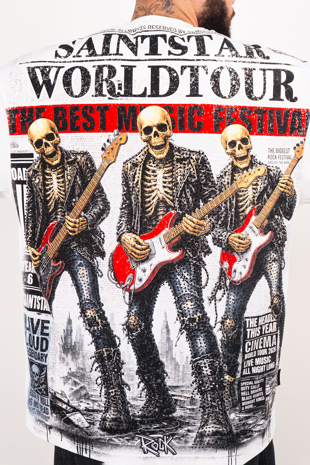 Camiseta over WORLD TOUR
