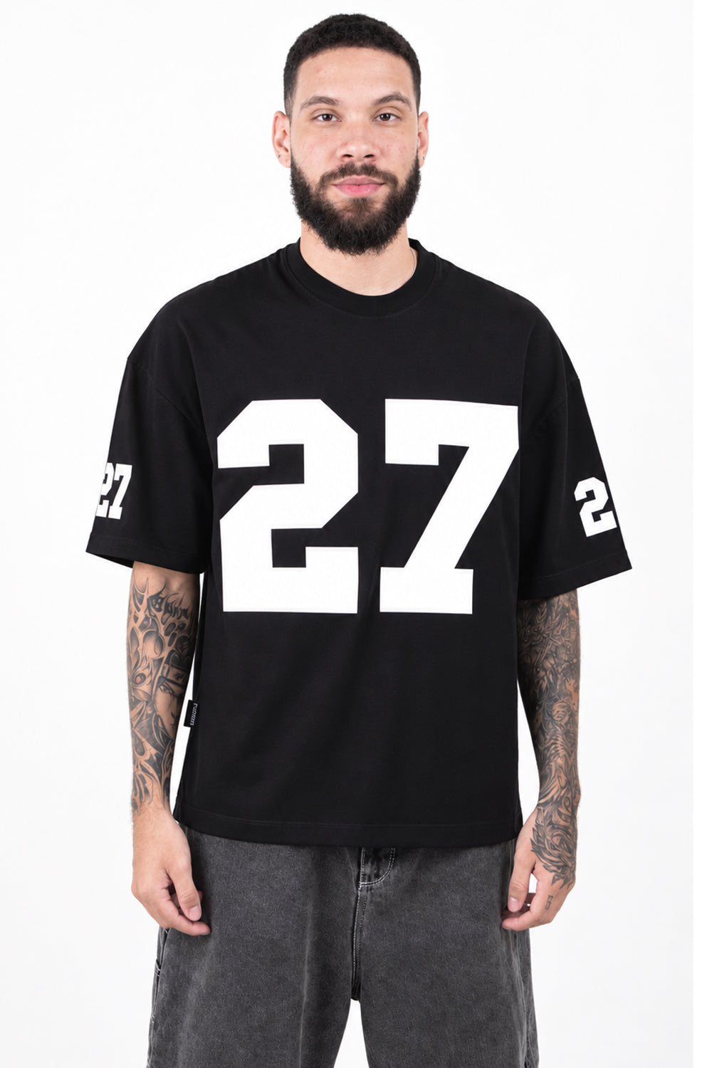 Camiseta BOXY FIT- PRINT NUMBER 27