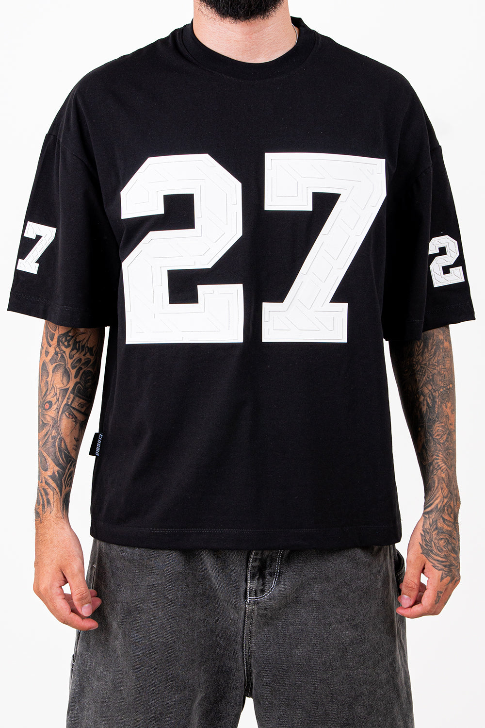 Camiseta BOXY FIT- PRINT NUMBER 27