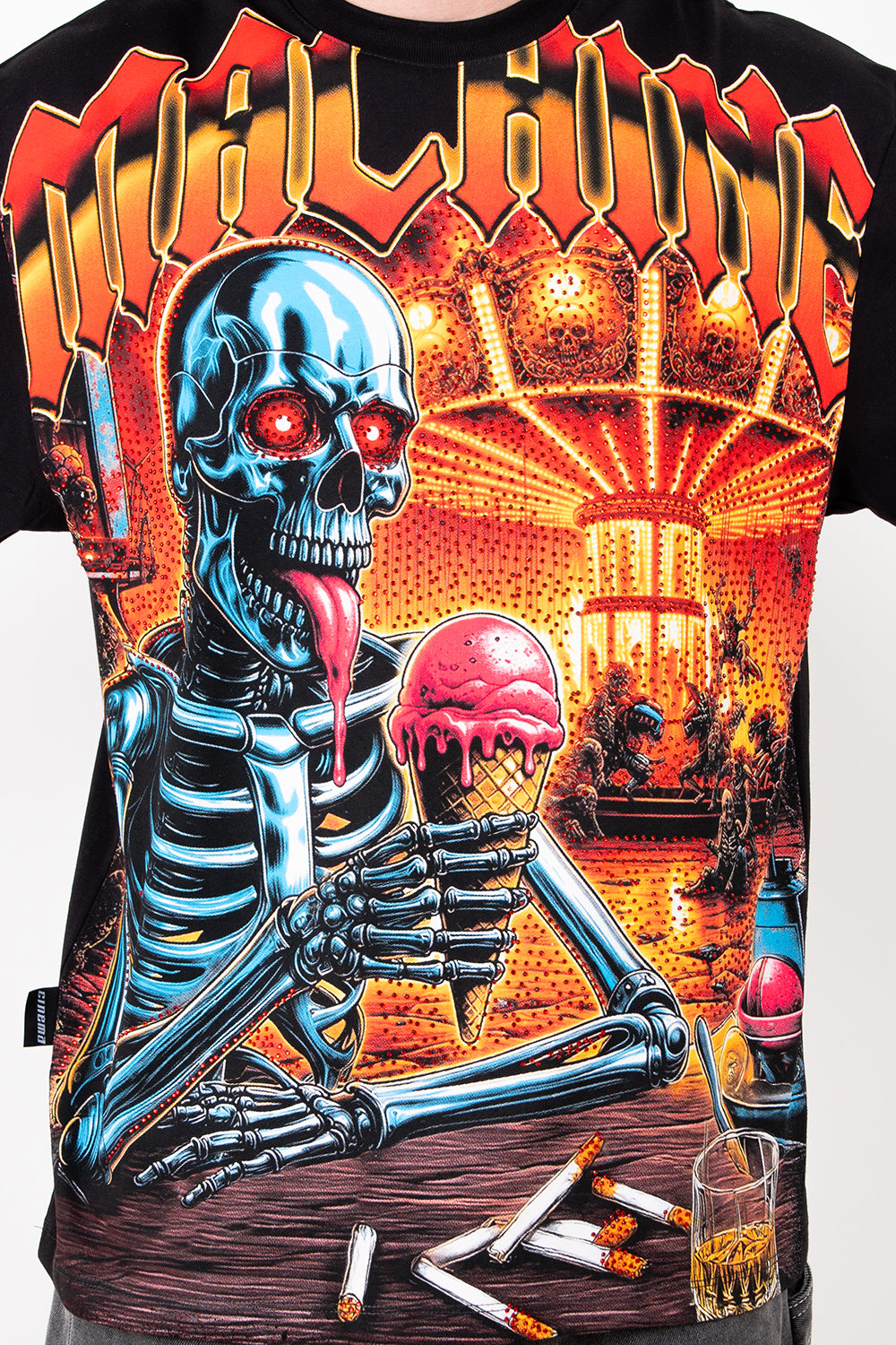 Camiseta over MACHINE