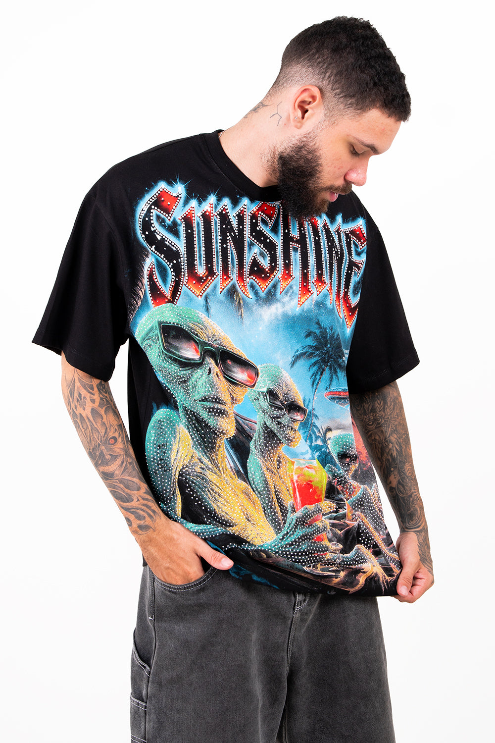 Camiseta over SUNSHINE