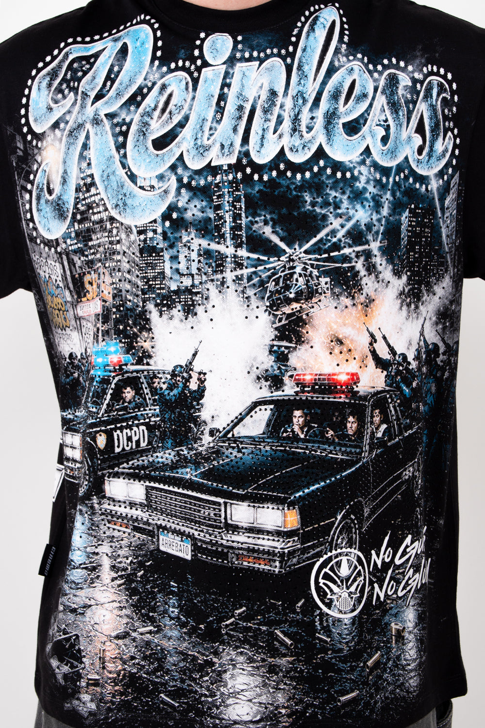 CAMISETA OVER - POLICE