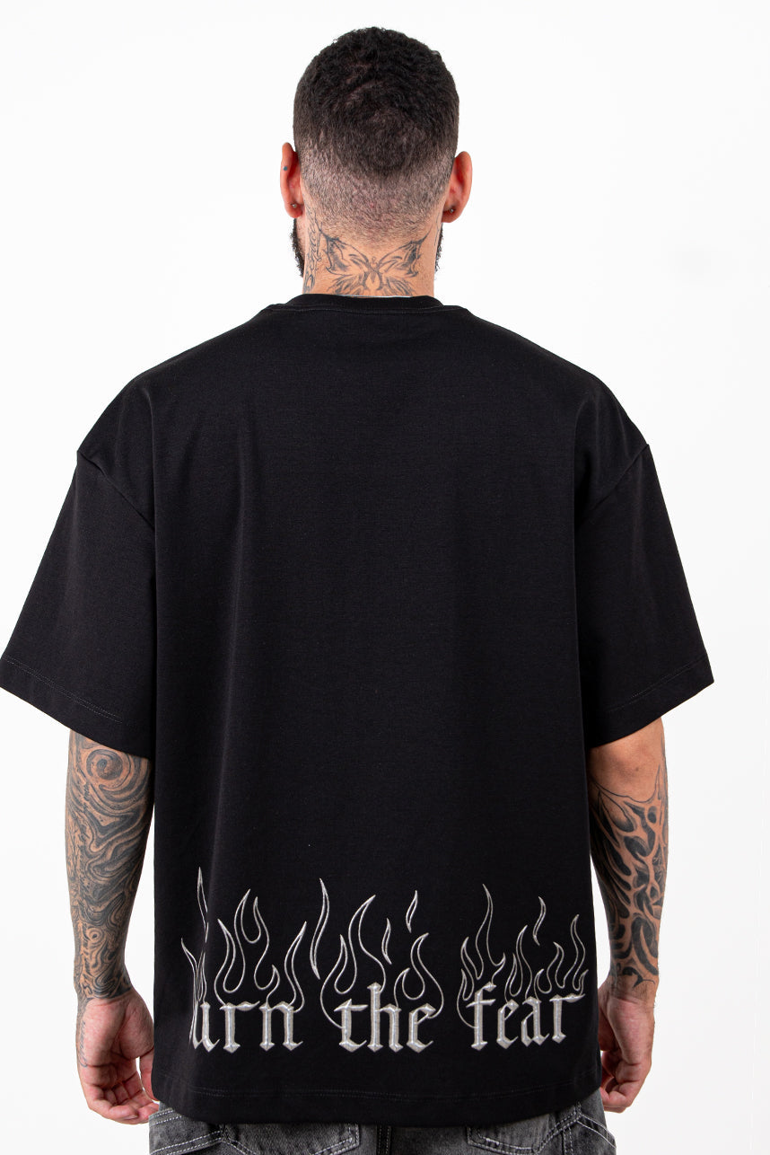 CINEMA BÁSICA-OVERSIZE FIT-FLAMES