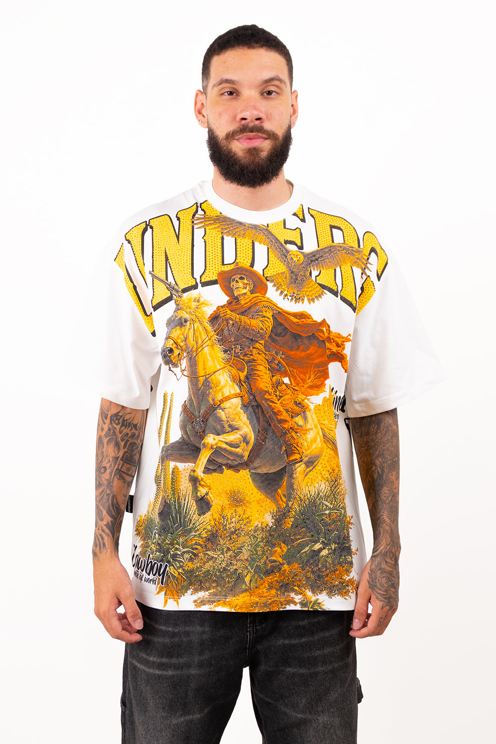 Camiseta over -COWBOY