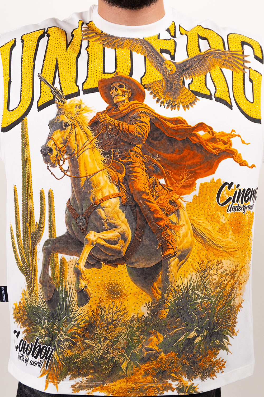 Camiseta over -COWBOY