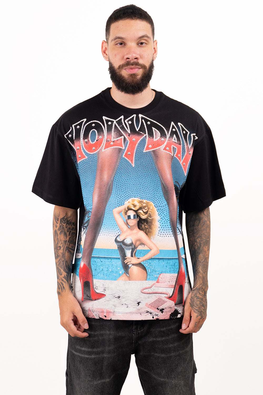CAMISETA OVER - HOLYDAY
