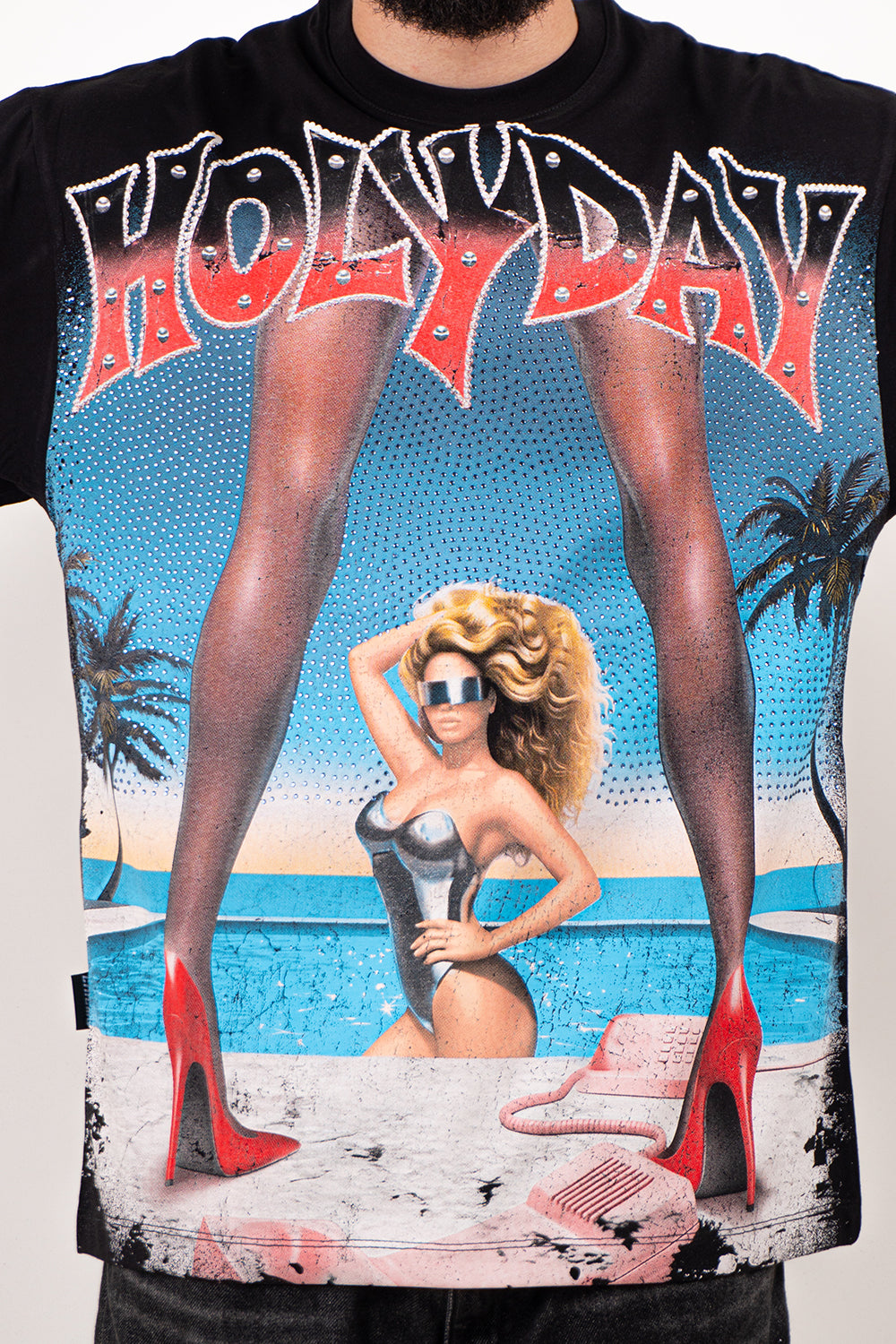 CAMISETA OVER - HOLYDAY
