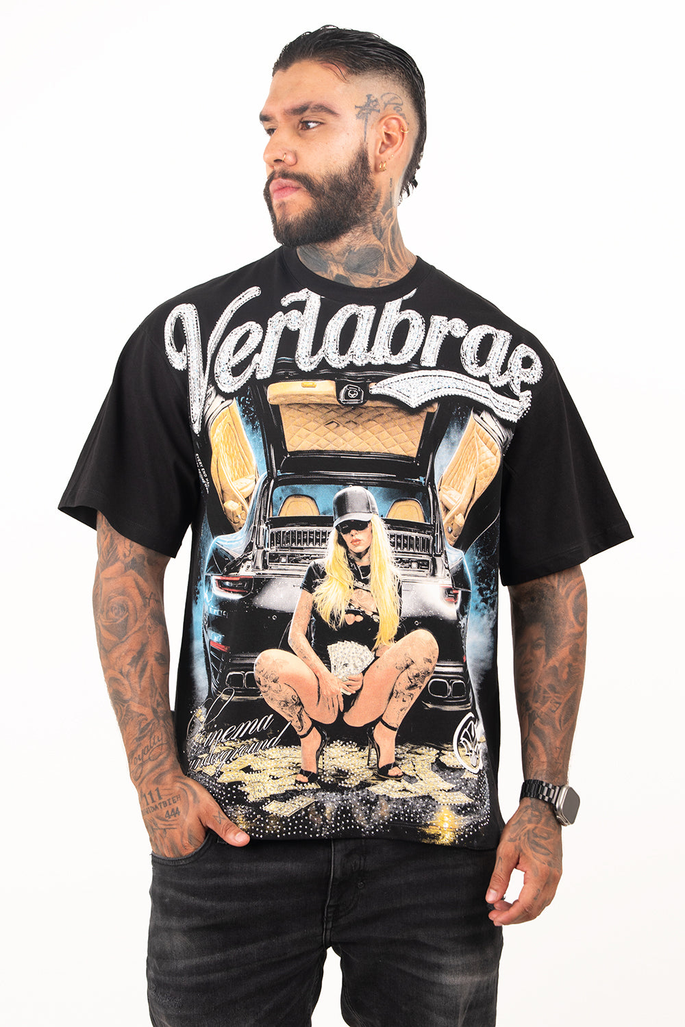 Camiseta over VERTABRAE