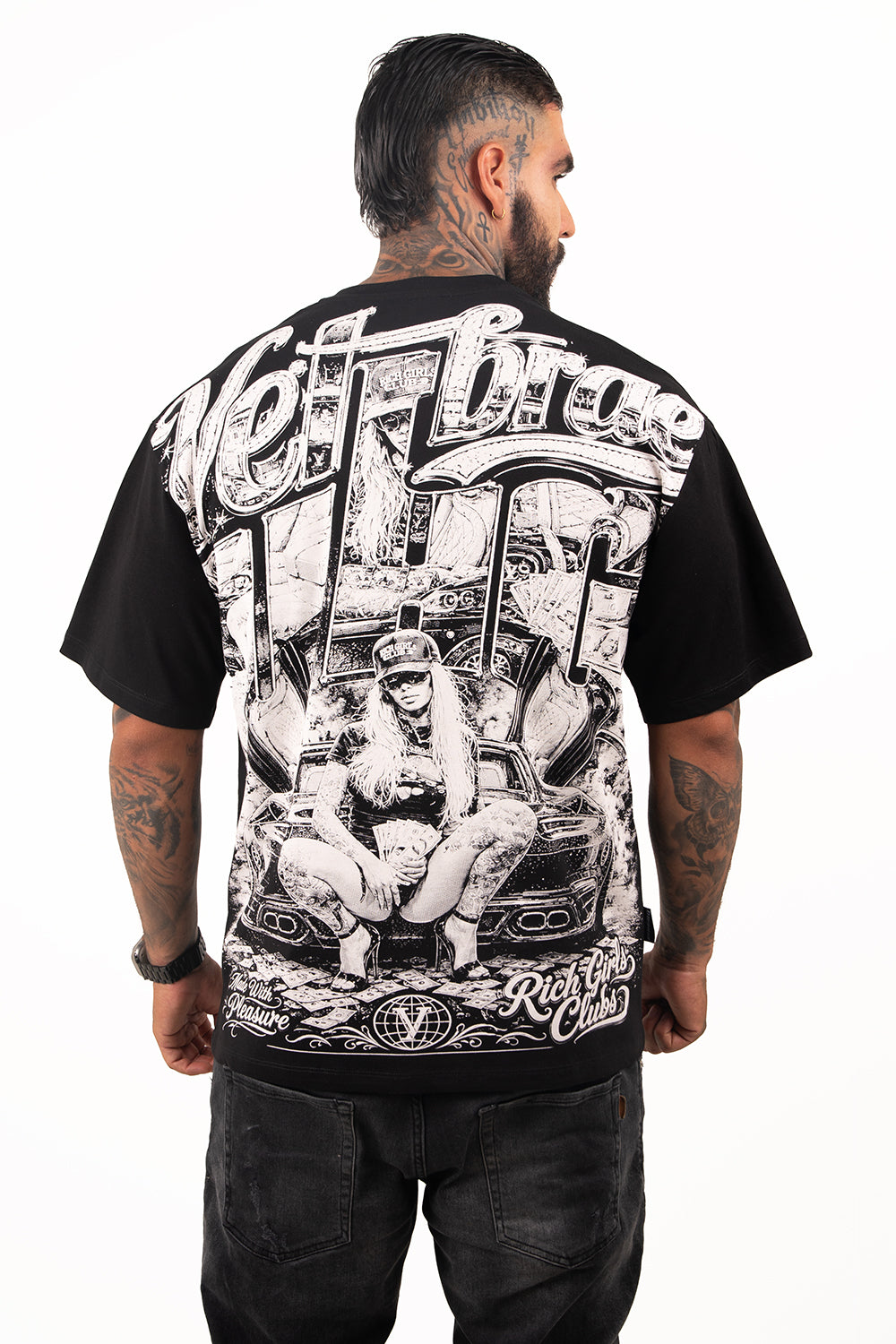Camiseta over VERTABRAE