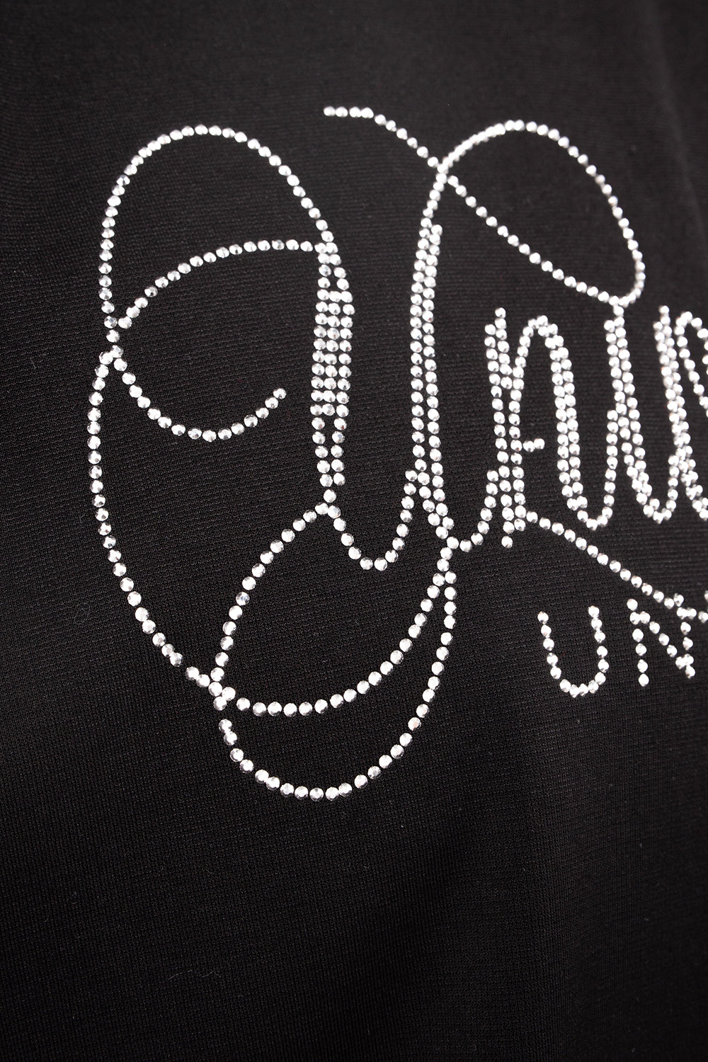 Camiseta over NEVER GIVE UP plata