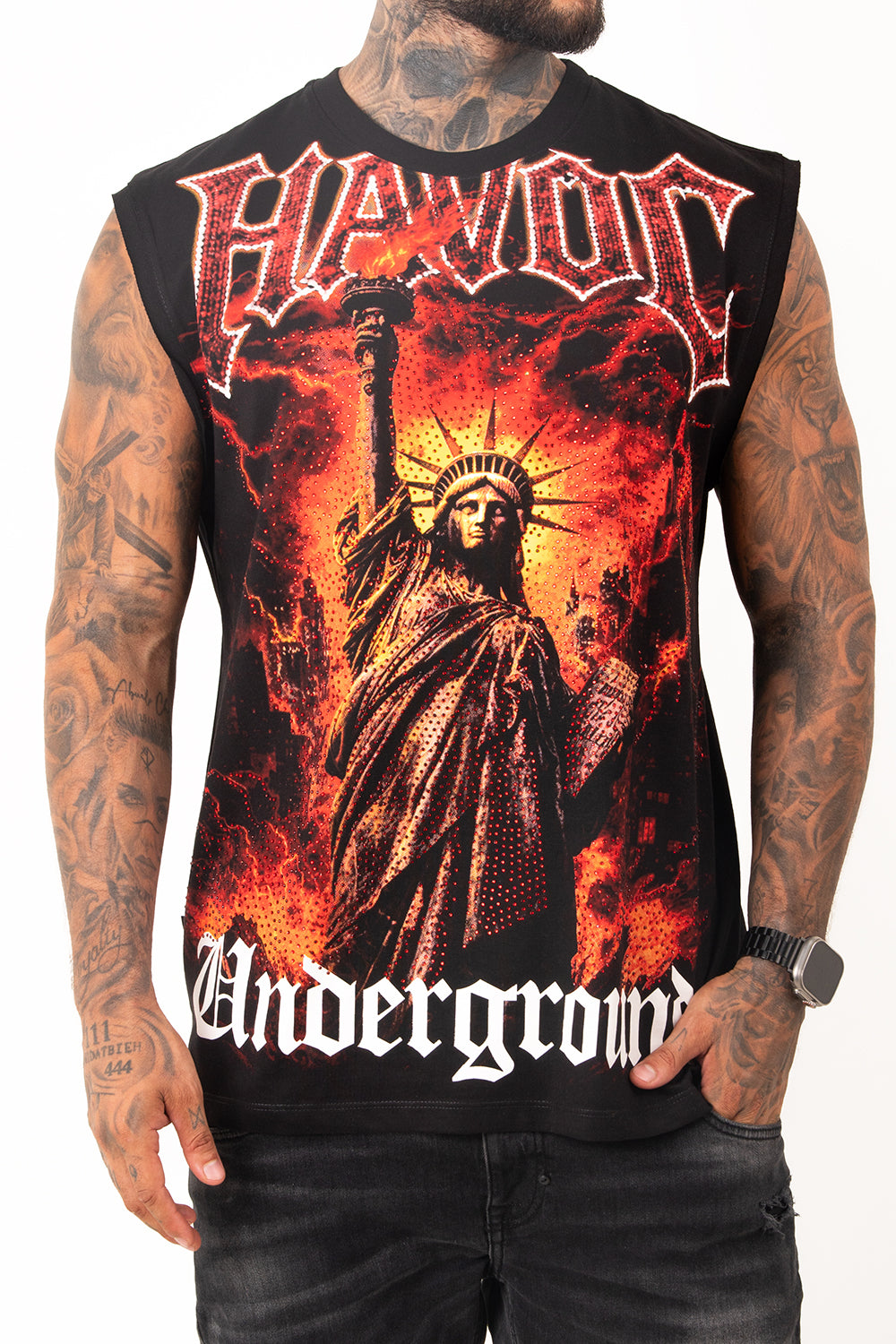 CAMISETA ESQUELETO - FIREWORLD