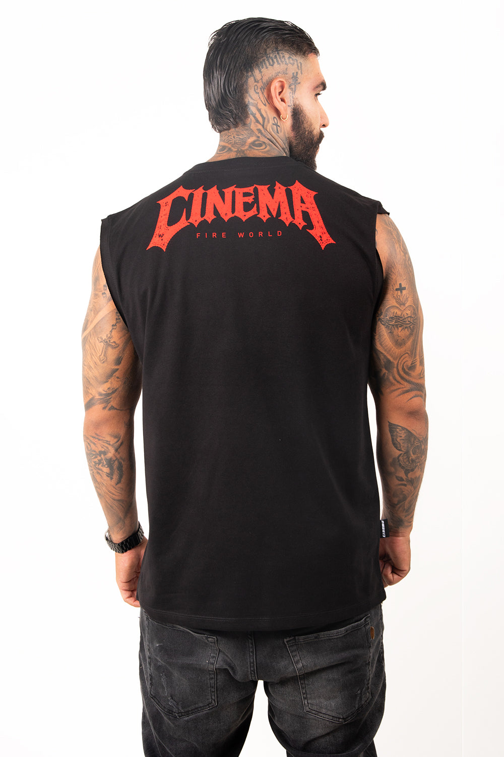 CAMISETA ESQUELETO - FIREWORLD