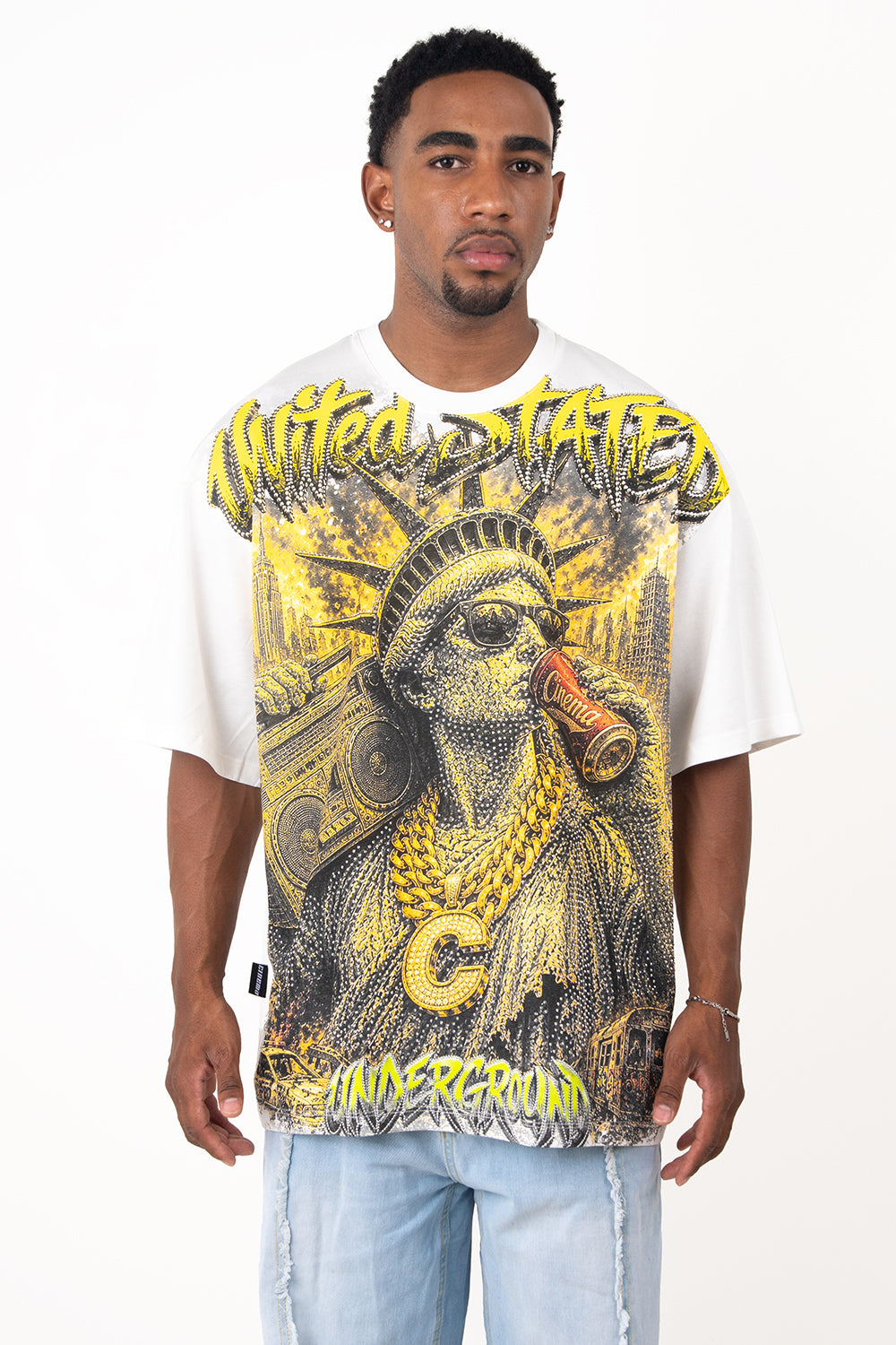 CAMISETA OVER - UNITED STATED