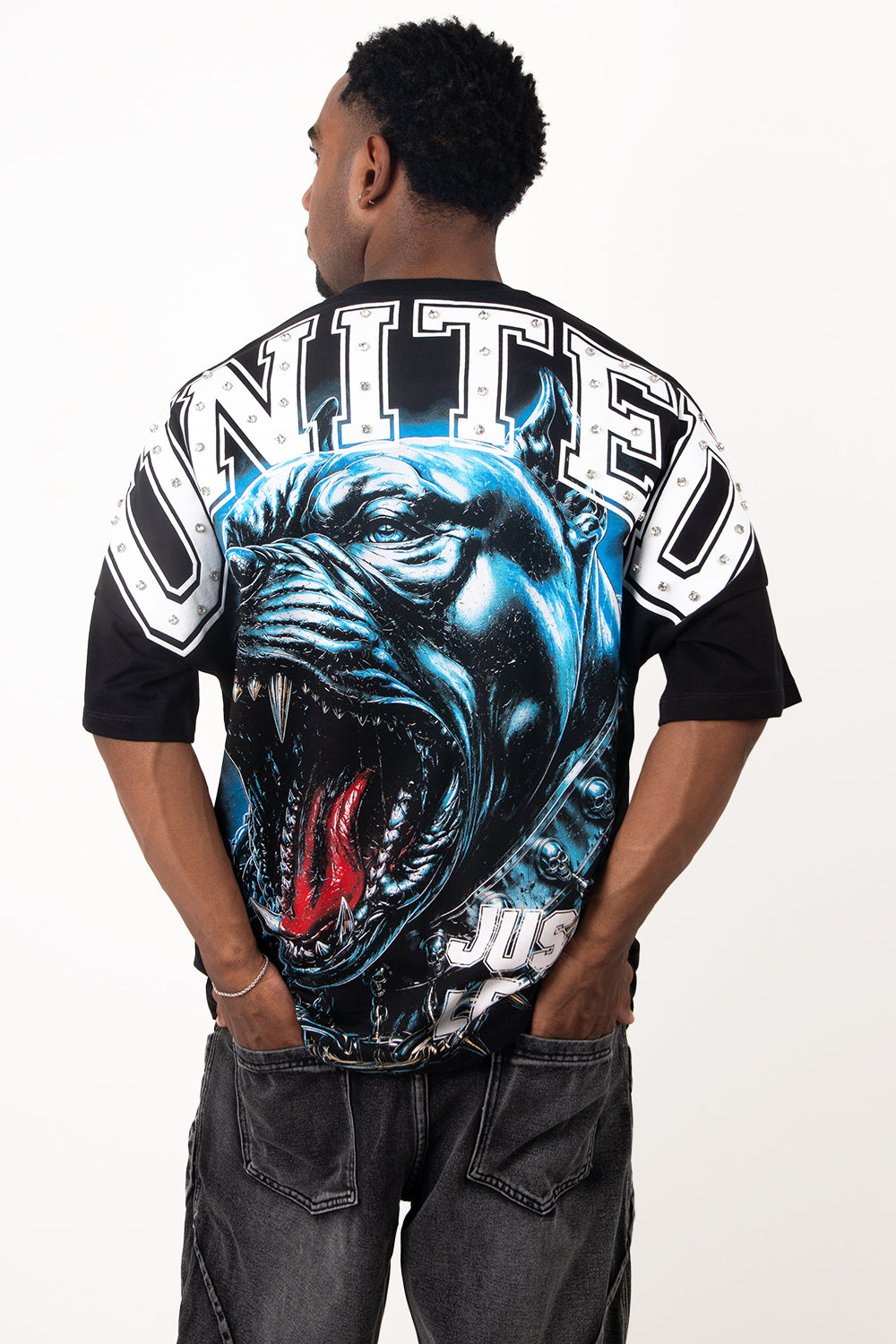 CAMISETA OVER - TACHES - JUST LEGACY