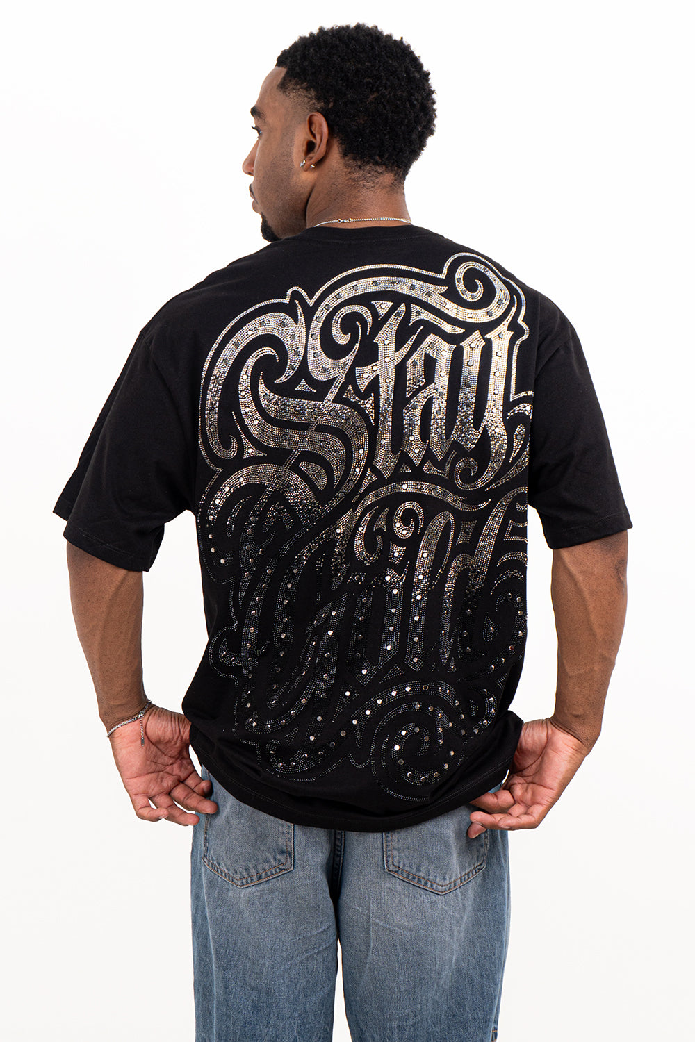 CAMISETA OVER - STAY GOLD