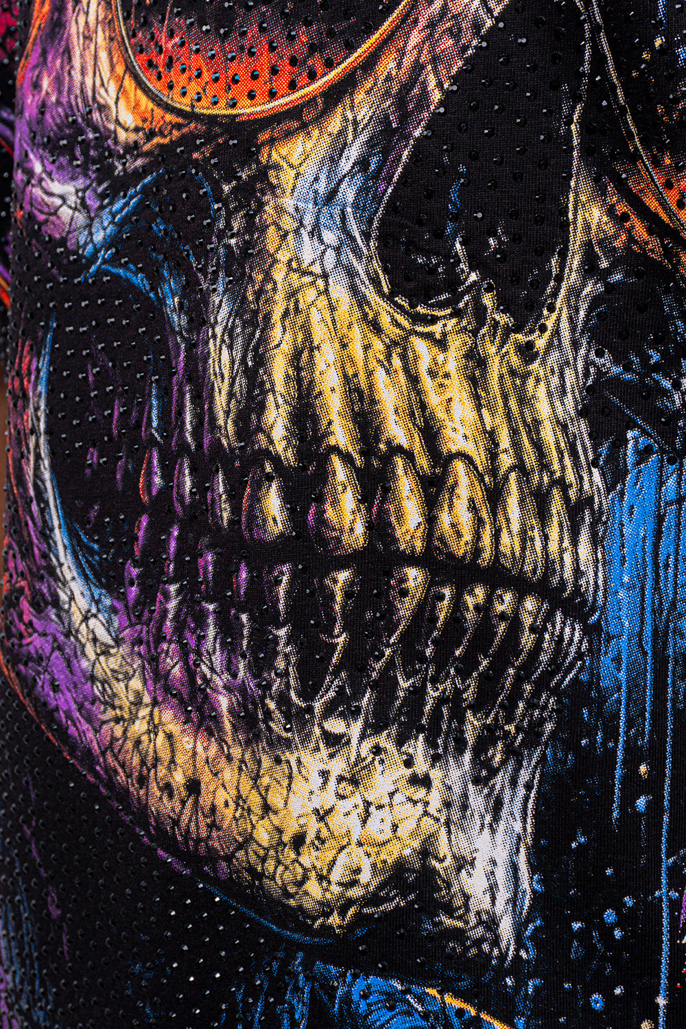 CAMISETA OVER - THE SKULL
