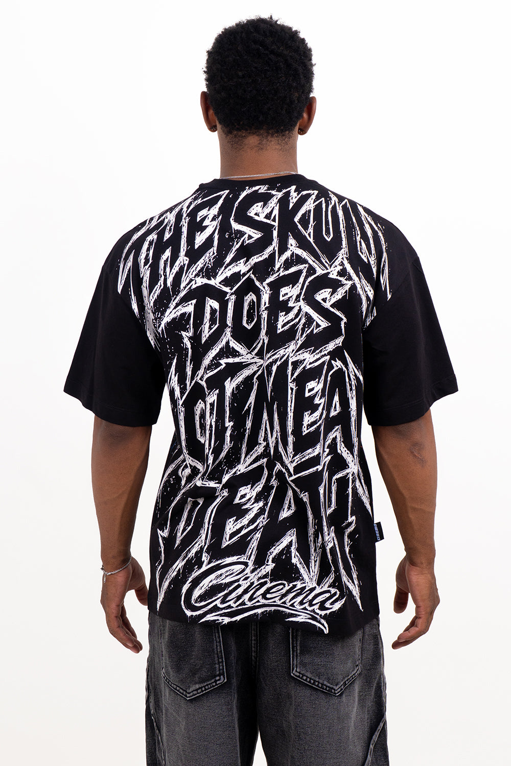 CAMISETA OVER - THE SKULL