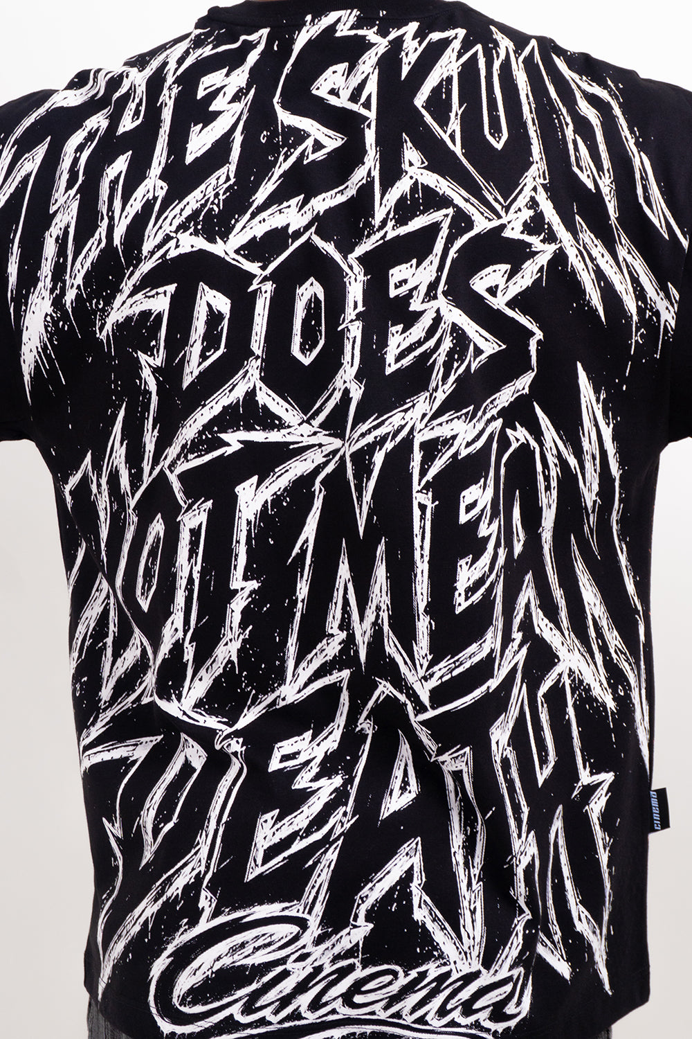 CAMISETA OVER - THE SKULL