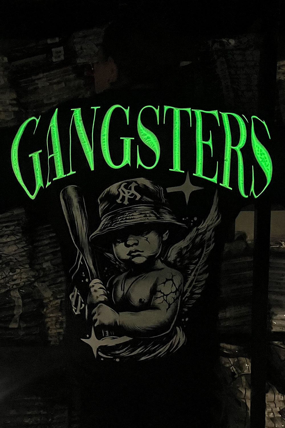 Camiseta over GANGSTERS ANGEL