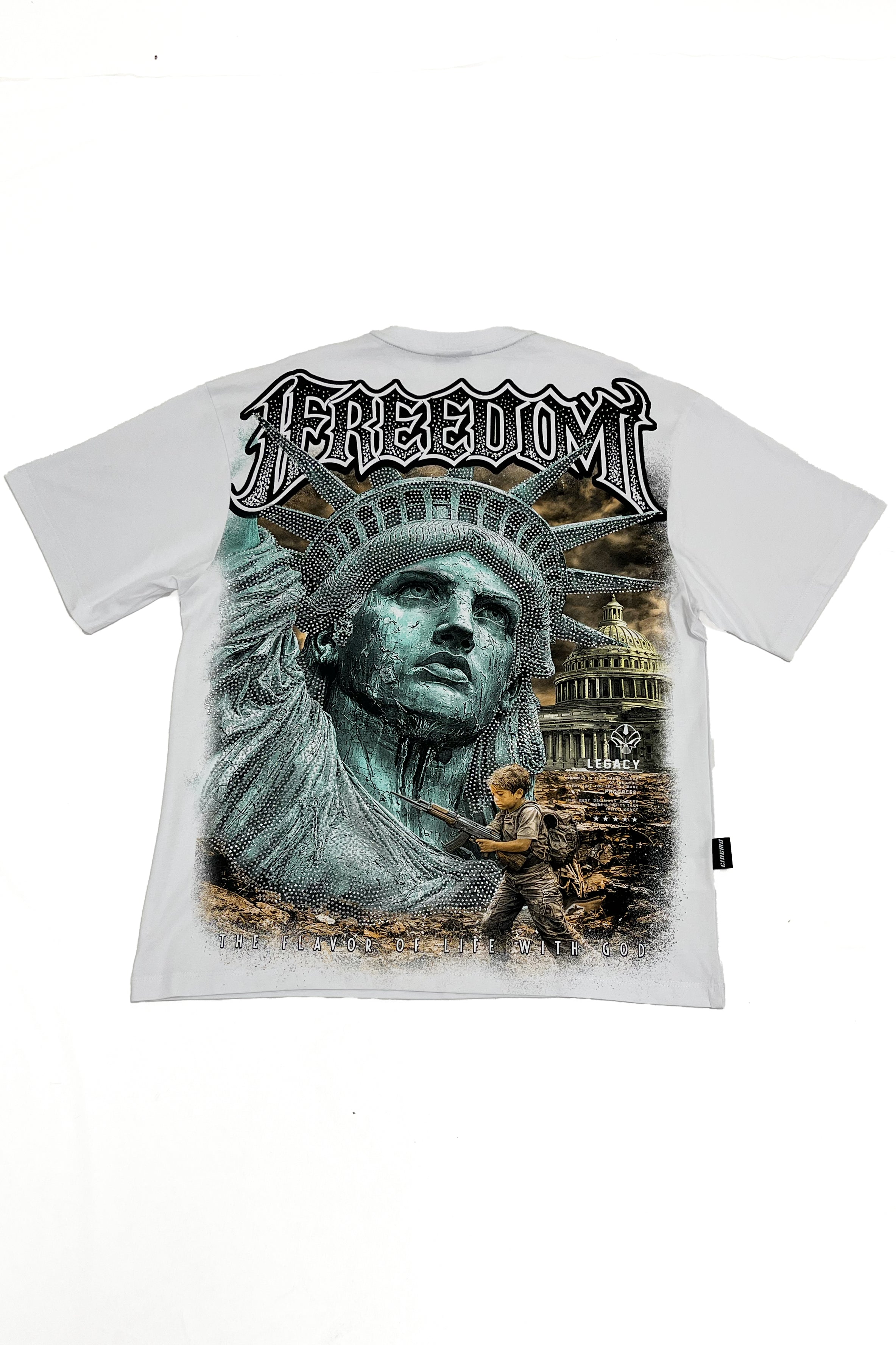 Camiseta over FREEDOM