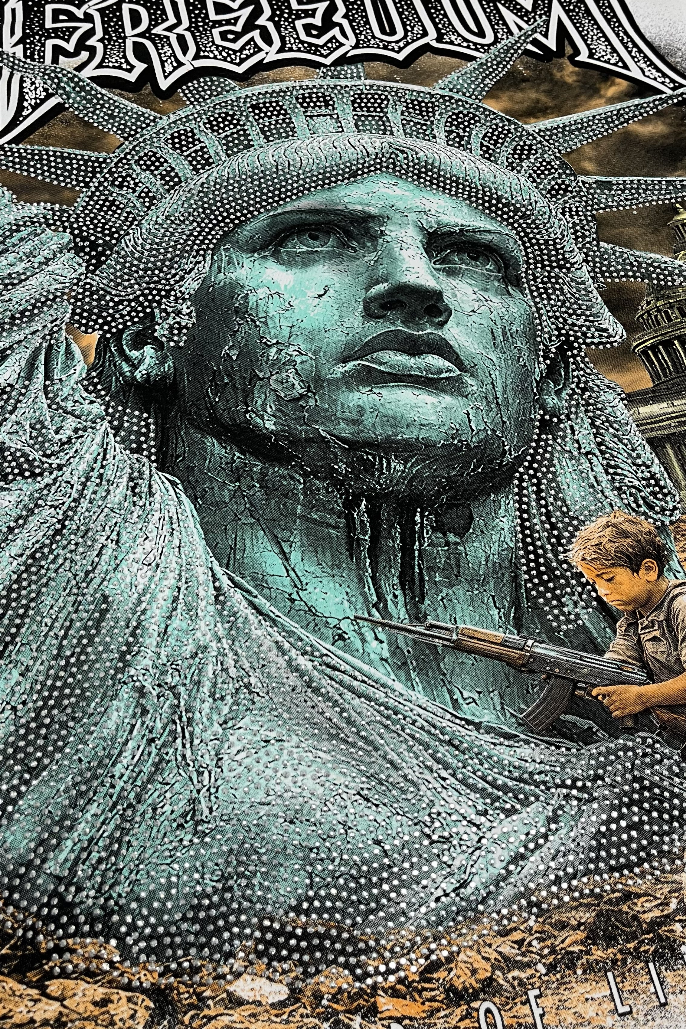 Camiseta over FREEDOM