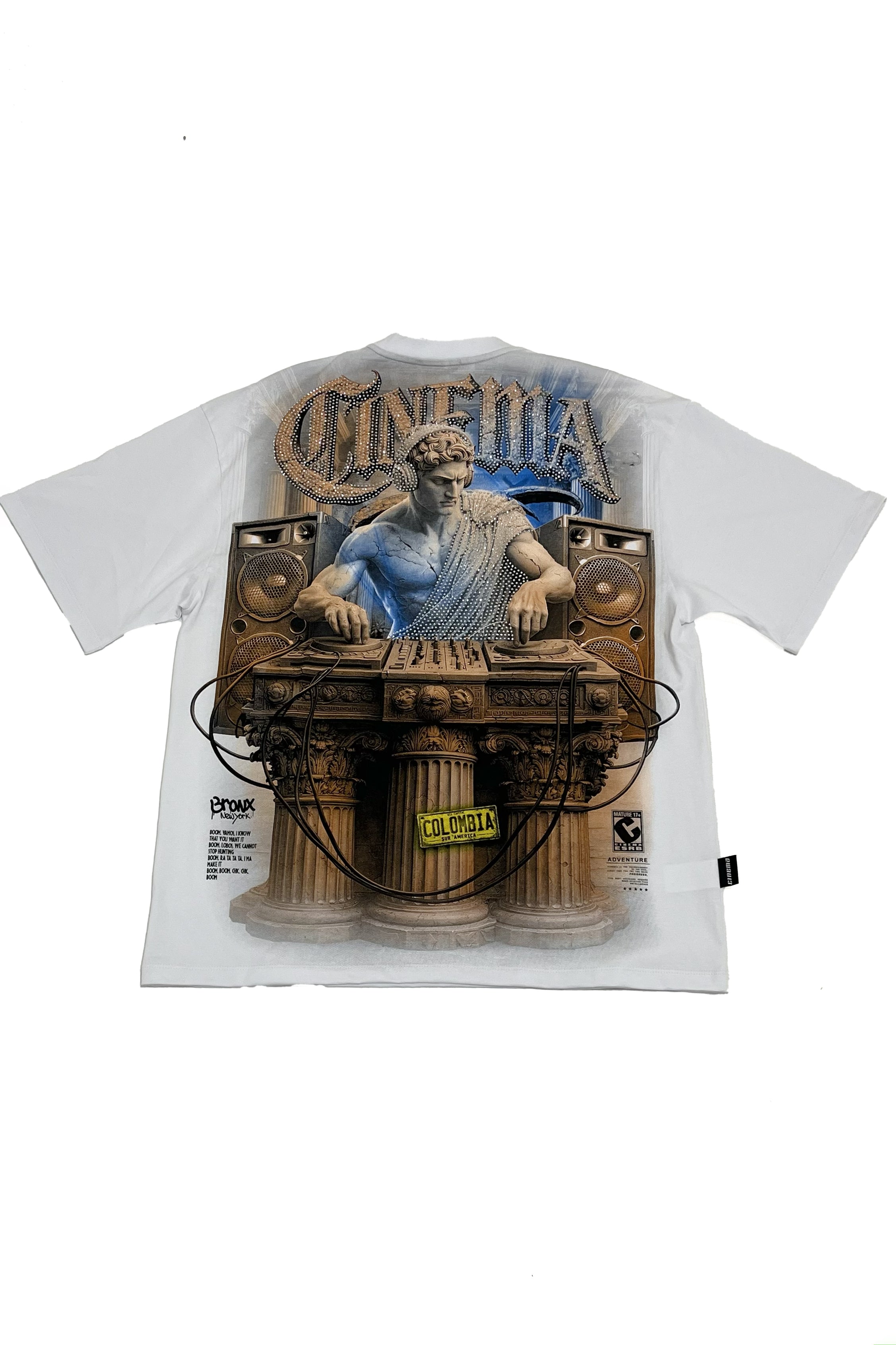 Camiseta over HEAVEN TASTY